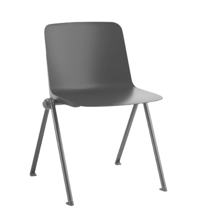 Vista silla exterior roja ladrillo