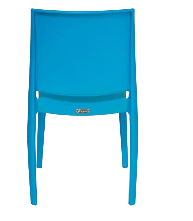 Vista lateral silla exterior