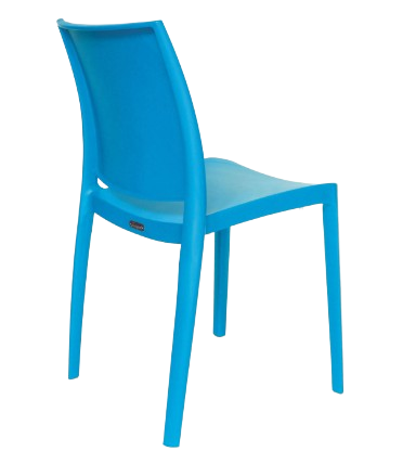 Vista posterior silla exterior