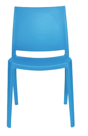 Vista superior silla exterior