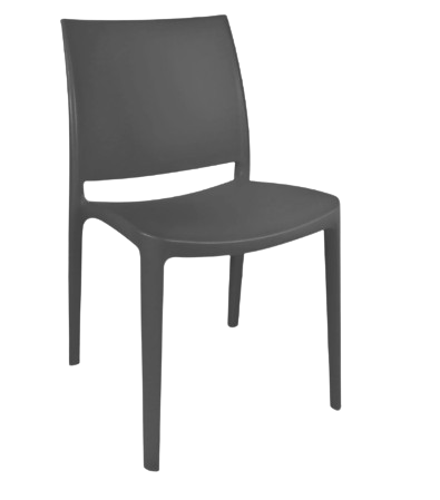 Silla en entorno exterior